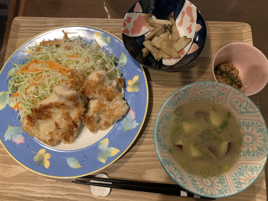 鶏パン粉焼き